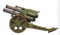 A Thudd Gun of the 19th Death Korps of Krieg Regiment, 2nd Field Artillery Company