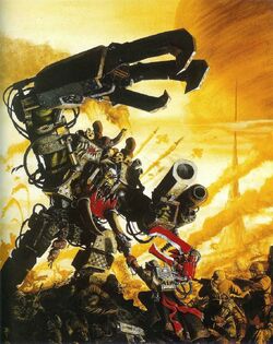 Ork Warlord Ghazghkull Mag Uruk Thraka faces   during the .