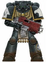 Brother Cornelius of the Black Consuls' 2nd Company, 4th Tactical Squad