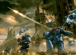 Ultramarines in Battle