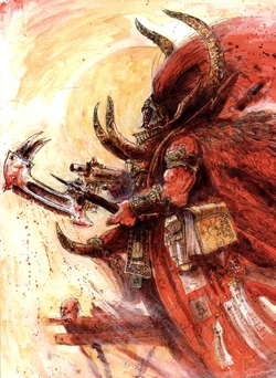 Magnus the Red, painted by an Imperial , from Carpinius' Speculum Historiale