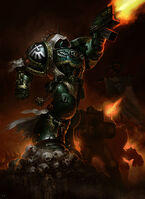 Dark Angels in the heat of battle.