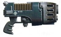 Modern era Mk III "Sunfury" Subtype Plasma Pistol, Novamarines Chapter