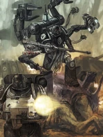 Iron Father lead battle.jpeg (177 KB) An Iron Father of Clan Sorrgol leads his fellow battle-brothers into battle.