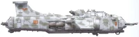Marauder02.png (499 KB) A Marauder Bomber of the 133rd Imperial Navy Bomber Wing, painted in arctic tundra camouflage for the Betalis IV Campaign