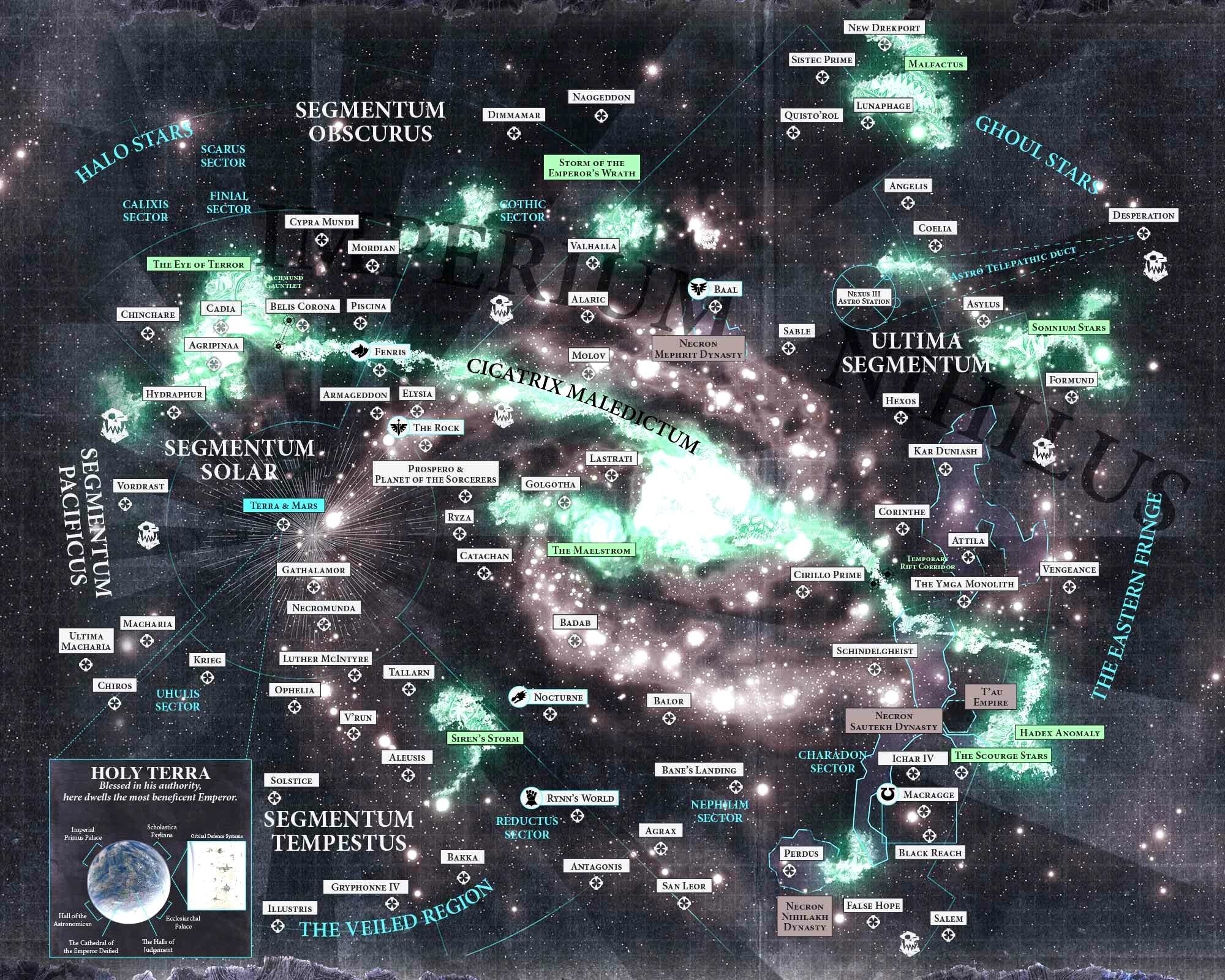 Wh40k Map Of The Galaxy Milky Way Galaxy | Warhammer 40K Wiki | Fandom