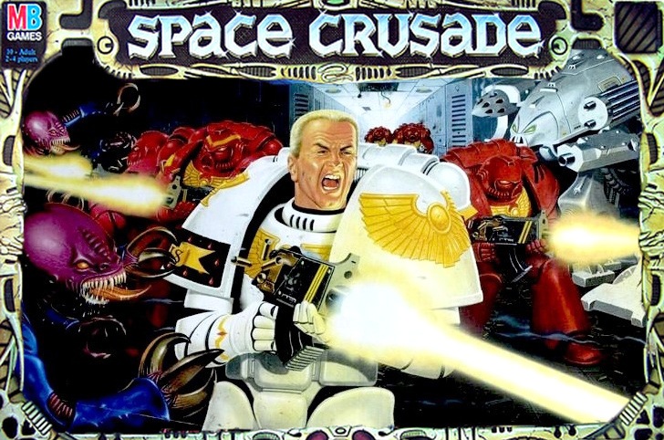 Space Crusade Board Game + Mission Dreadnought Expansion Warhammer 40k  [1990]