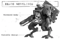 Xenos-weaklings1.png (268 KB) Imperial propaganda poster of an XV8 Crisis Battlesuit