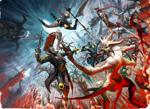 Harlequins vs. Forces of Chaos