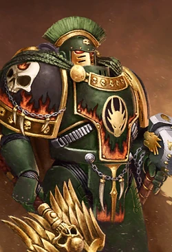 Figurine Warhammer 40K - Aumônier Consul Horus Heresy Space Marines Ultramarines 30K