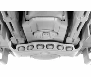 Tiger Shark AX-1-0 ventral Seeker Missile rack and Networked Marker Light turret