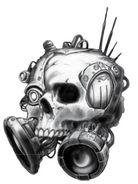 A vox Servo-skull variant