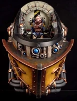 Mars Alpha Pattern Warlord-class Titan head (Internal View)