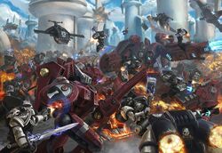 Raven Guard in battle with tau forces.jpg