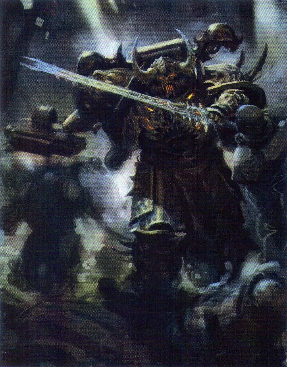 warhammer 40k chaos space marines art