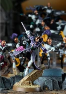 A Solitaire of the Masque of the Frozen Stars. Solitaires often wear dark, brooding colours, as befits their sinister role.