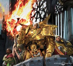 Rogal Dorn and Malcador