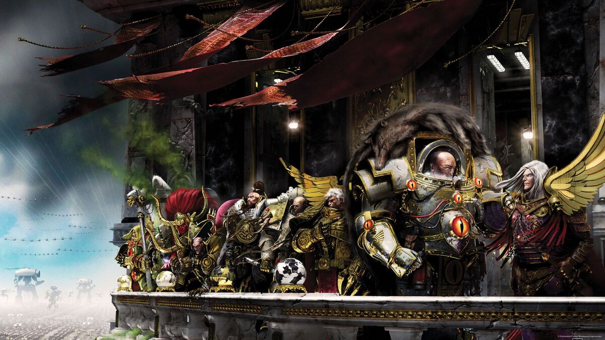 Как выглядит цветок хоруса Primarch Warhammer 40k Wiki Fandom