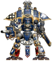 Imperial Knight Paladin Ever-Stalwart, mount of Baron Balthazar, Kingsward of House Terryn