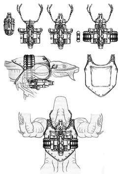 Body-mounted flechette gun