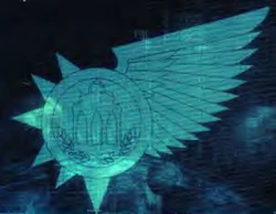 The Icon of the , already bearing the Orpheus Sector's later sigil, the Orphean Lantern