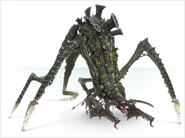 A Tyranid Hierophant initiates a planetary assault.