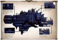 A Militarum Tempestus pict-capture of the Kill Kroozer Scarfist