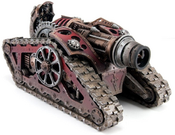 A Krios Venator armed with its powerful  weapon