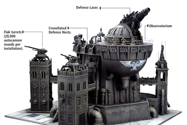 Décor Warhammer 40K – Wall Of Martyrs Defence Emplacement – Games Workshop – 2012 – Sans Boîte