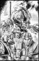 Ancient Dred Human Pilot.jpg (268 KB) An ancient depiction of a Deredeo Pattern Dreadnought piloted by a non-Astartes pilot, supporting both Space Marines and Imperial Army forces.