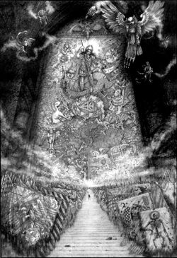 The Eternity Gate, portal to the Emperor's inner sanctum in the .