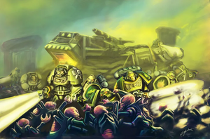 Salamanders vs Genestealers