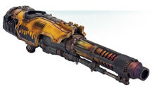 A Warbringer Nemesis Titan Volcano Cannon.