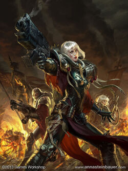 Adepta Sororitas Anna Steinbauer