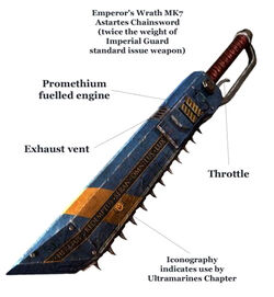 Chainsword Schematic