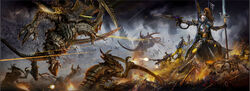 Prince Yriel vs Tyranids