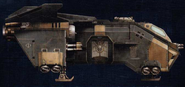 The Fortuna Mori, dedicated Storm Eagle transport craft for the Minotaur