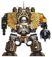 Chaplain Dreadnought Titus of the Howling Griffons Chapter