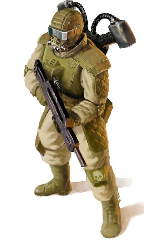 elysian drop troops models