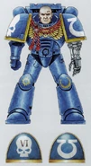 A captain of the Ultramarines 2nd Company