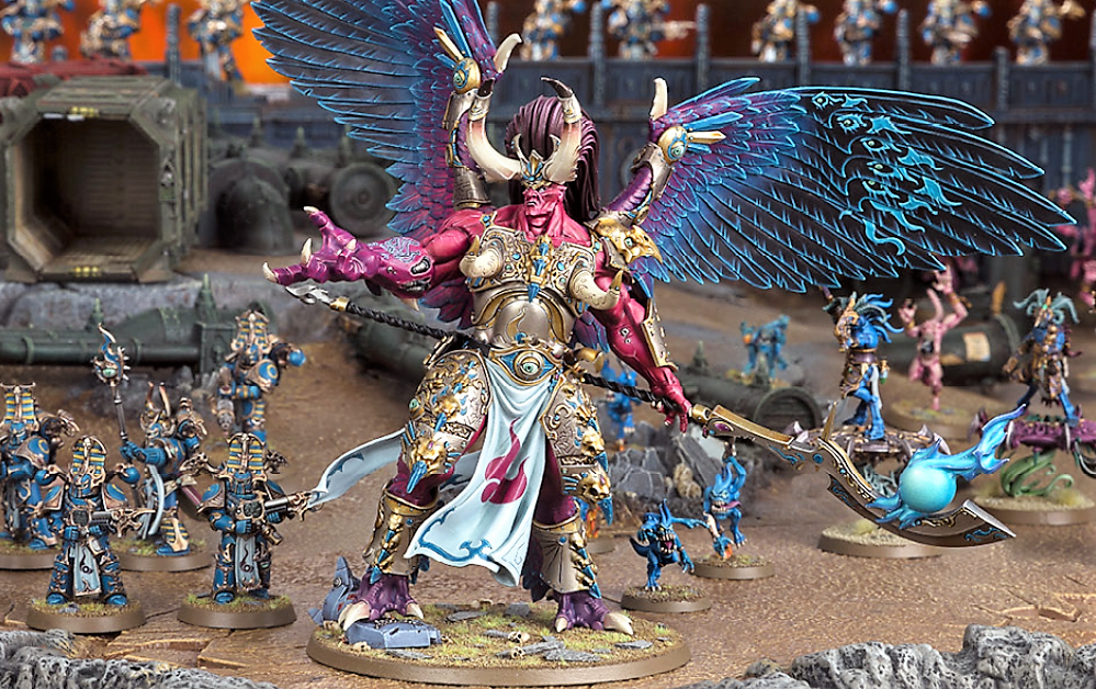 Thousand Sons: Magnus the Red painted Warhammer 40k Daemon Primarch of  Tzeentch