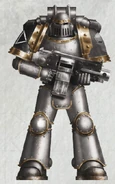 IronWarriorsPreheresy.png (502 KB) Endion the Warpcutter, Fifth Blade of the Medrenguardians, wearing pre-Heresy Mark III Iron Power Armour and wielding an archaic pattern bolter.