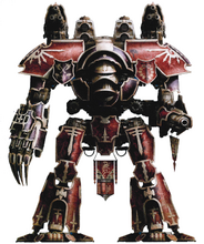 Legio Vulpa Warlord-class Titan Iconoclast.