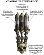 Commorite Stimm-Rack