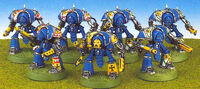 A squadron of Knight Paladins of House Krast