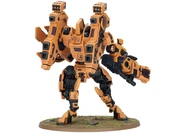 Rear view of an XV104 Riptide Battlesuit.