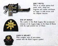 Some Black Legion Wargear