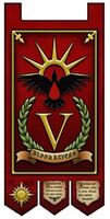 Blood Ravens 5th Company Banner, "The Fated"