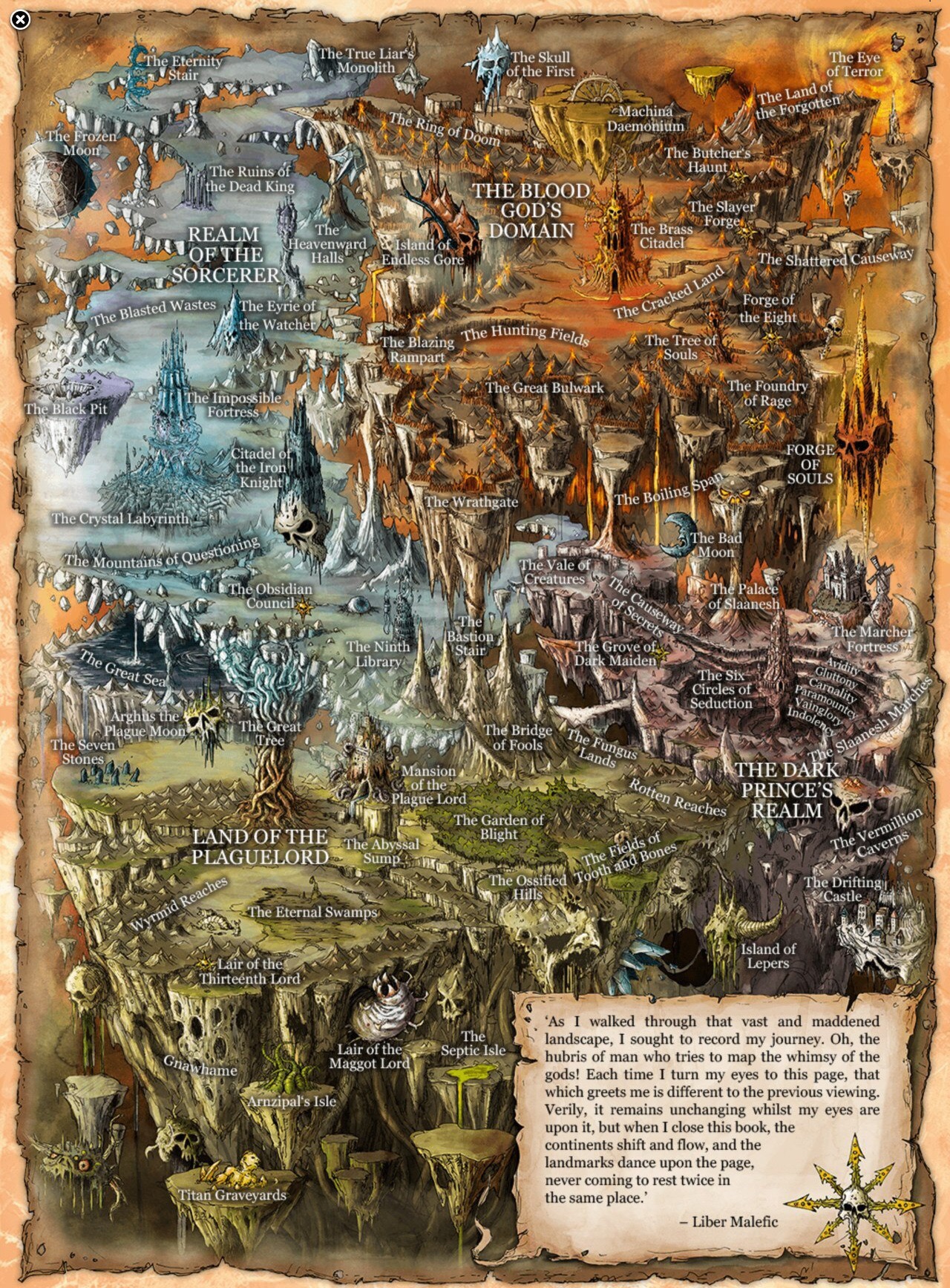 maps of chaos doom