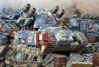 A Wyvern blankets the enemy lines in Stormshard Mortar shells, softening them up before troop transports are sent to the front.